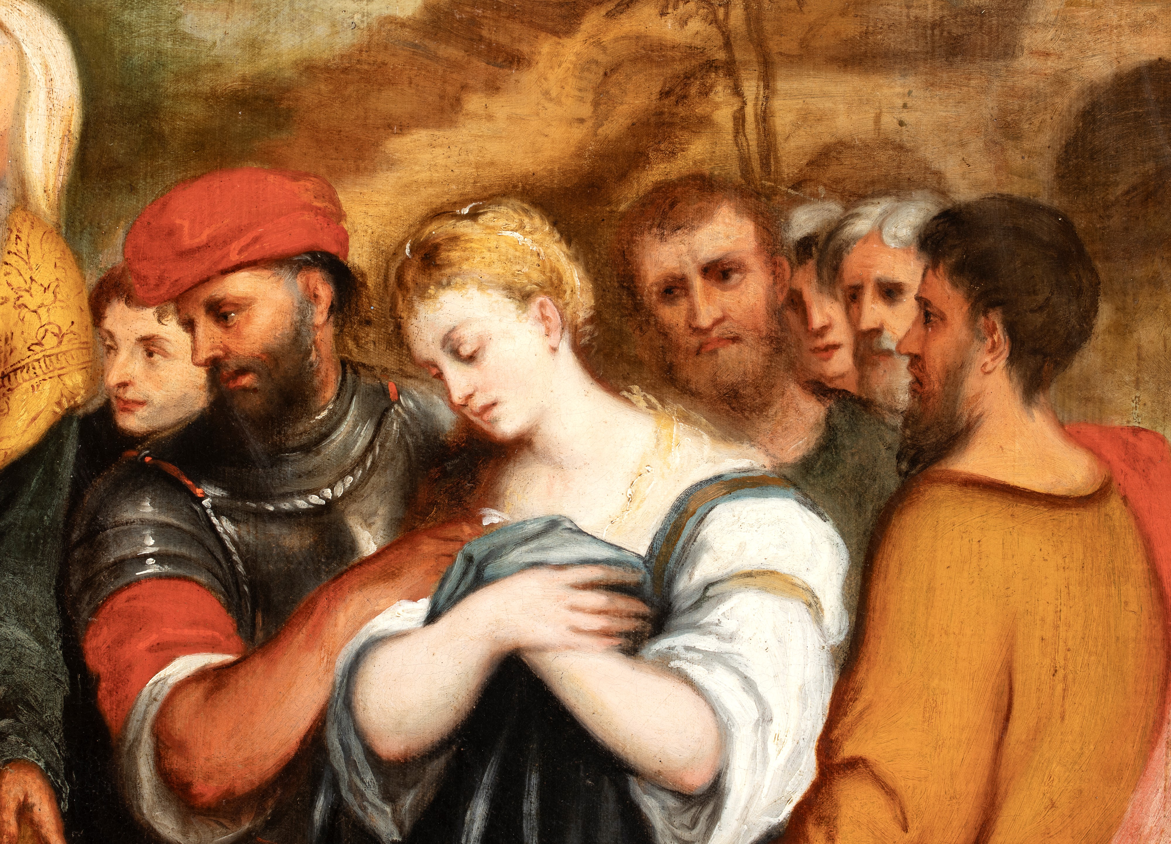 Bonifacio De' Pitati Detto Bonifacio Veronese - Cristo e l'adultera