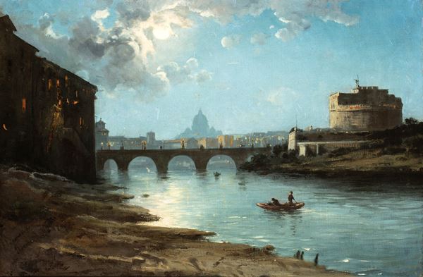 Night view of Castel Sant'Angelo