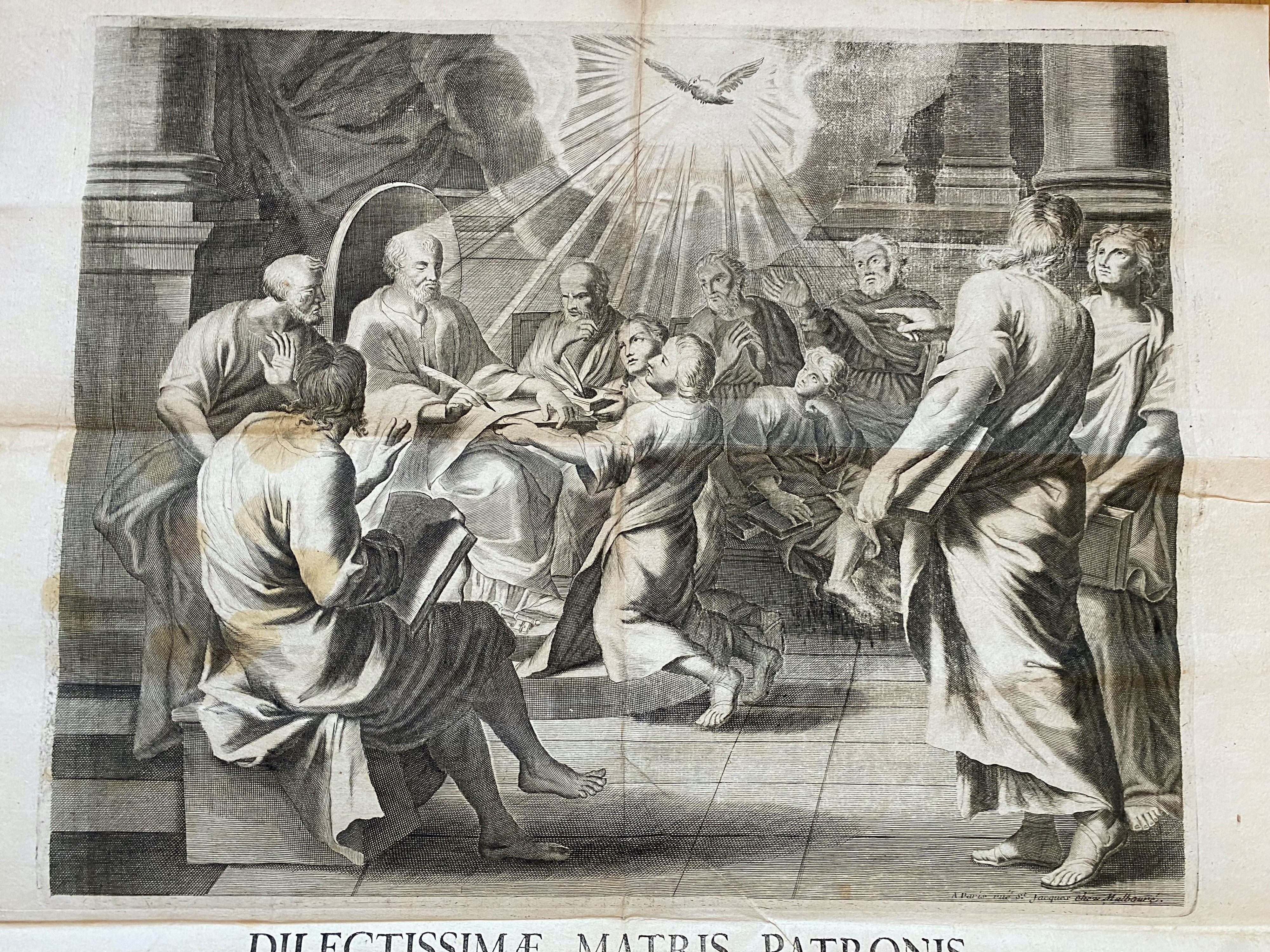 Peter Joseph Durand, Dilectissimae matris patronis. Theses utriusque juris
