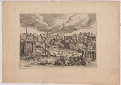 Forum bohrium Romae, da Hendrick van Cleve III