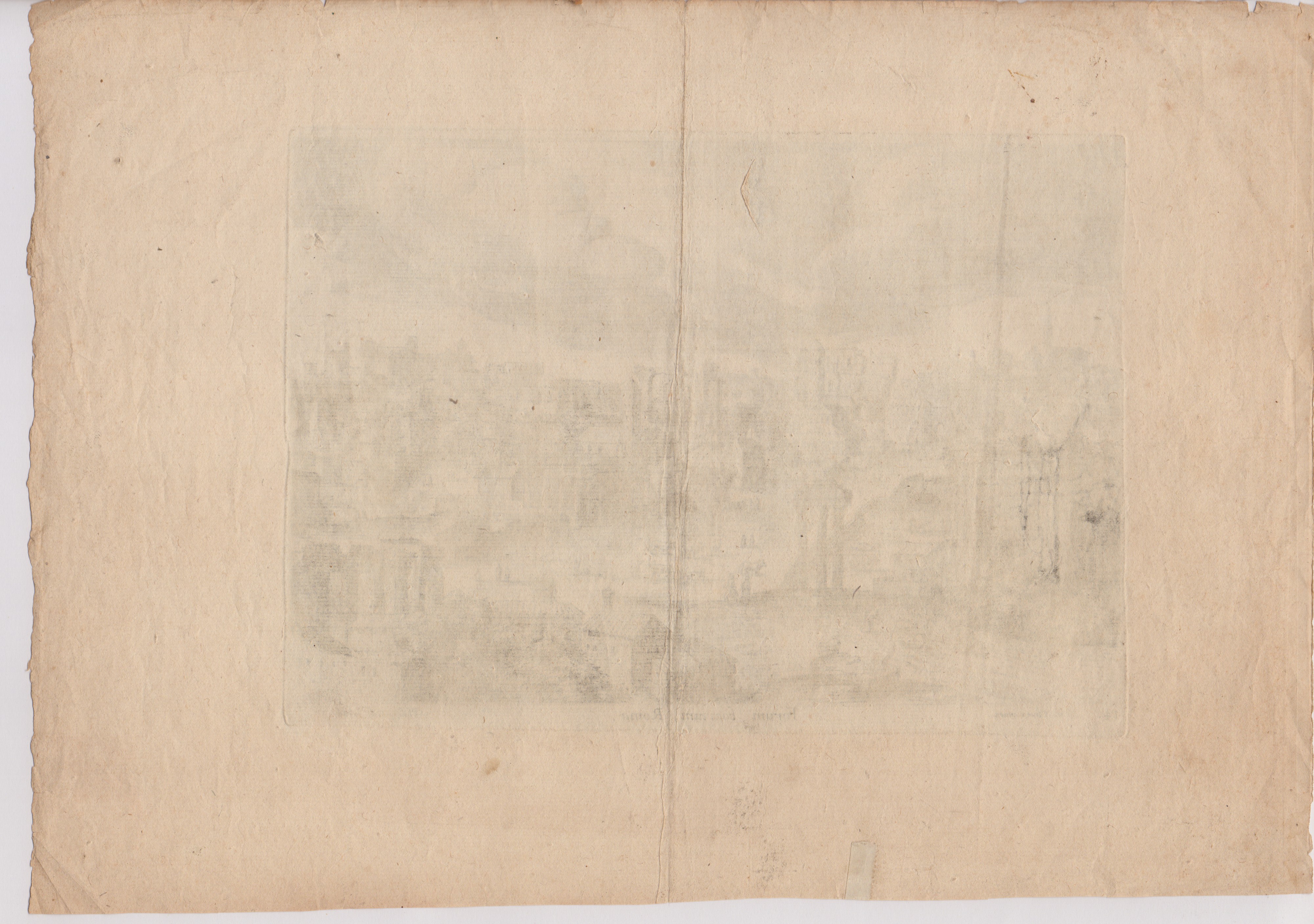 Philip Galle - Forum bohrium Romae, da Hendrick van Cleve III