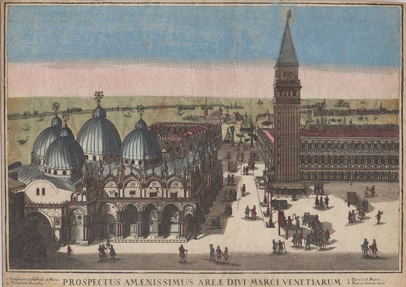 Remondini - Prospectus amaenissimus areae Divi Marci Venetiarum