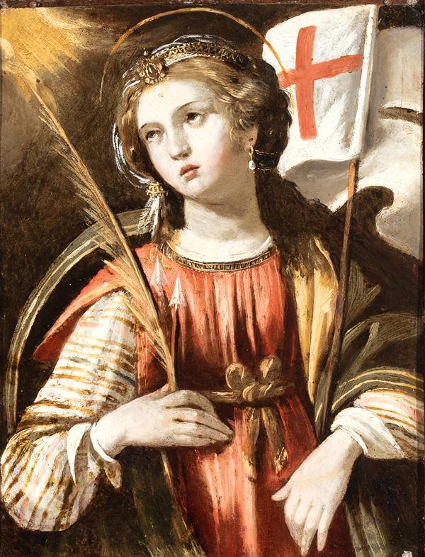 Artista emiliano, fine XVI - inizio XVII secolo - Saint Orsola