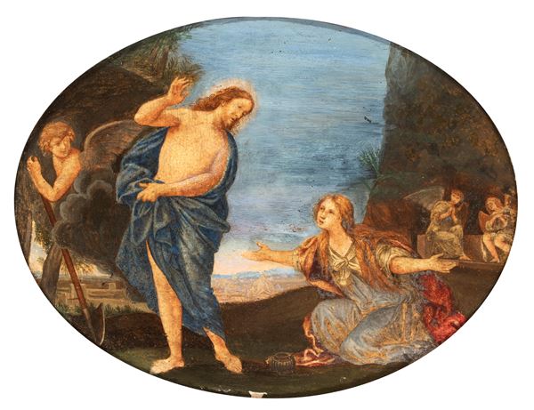 Artista italiano, XVIII secolo - Noli me tangere
