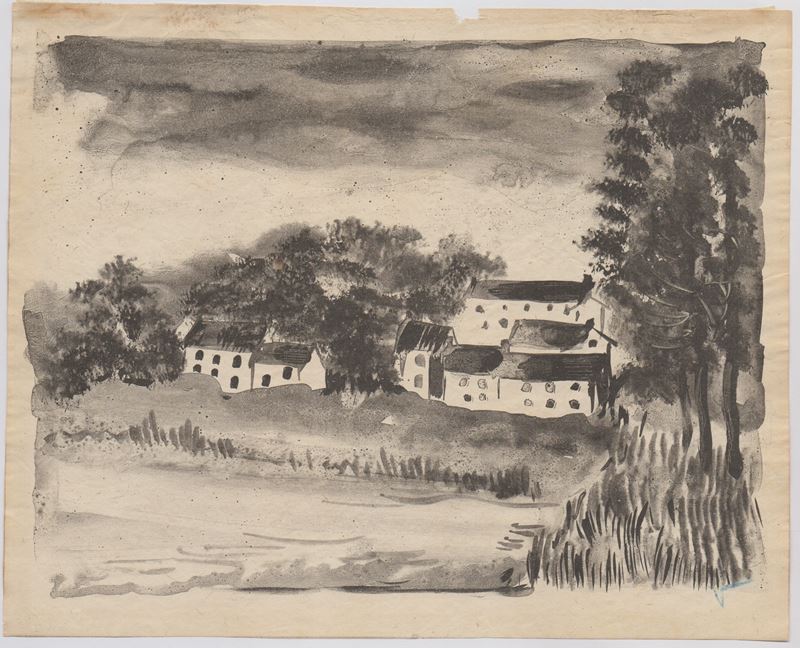 Maurice De Vlaminck - La Naze, le village