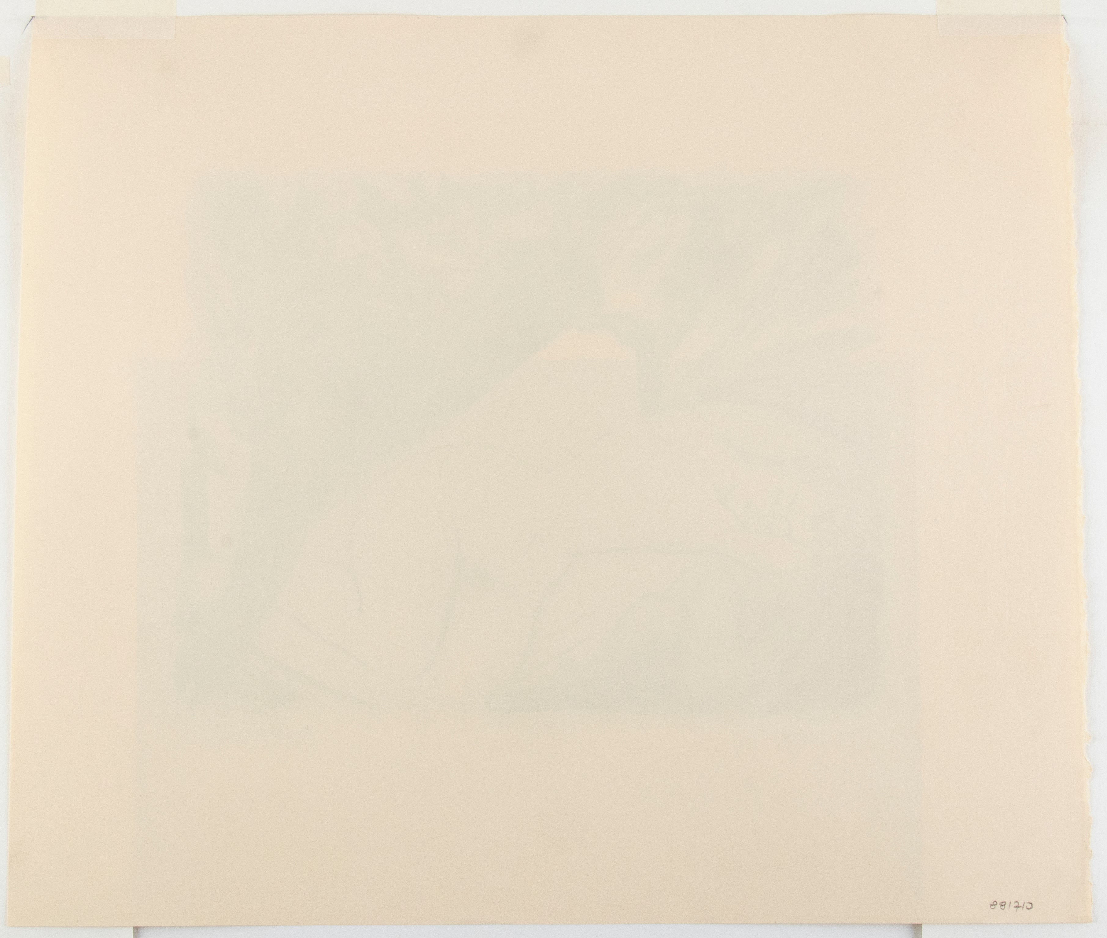 Robert Bonfils - Jupiter et Antiope, litografia (Épreuve d’artiste) del 1950