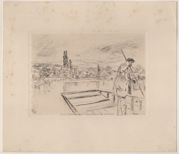 James Abbott McNeill Whistler : The Put  (1861)  - Auction PRINTS FROM 15th TO 20th CENTURY - Bertolami Fine Art - Casa d'Aste