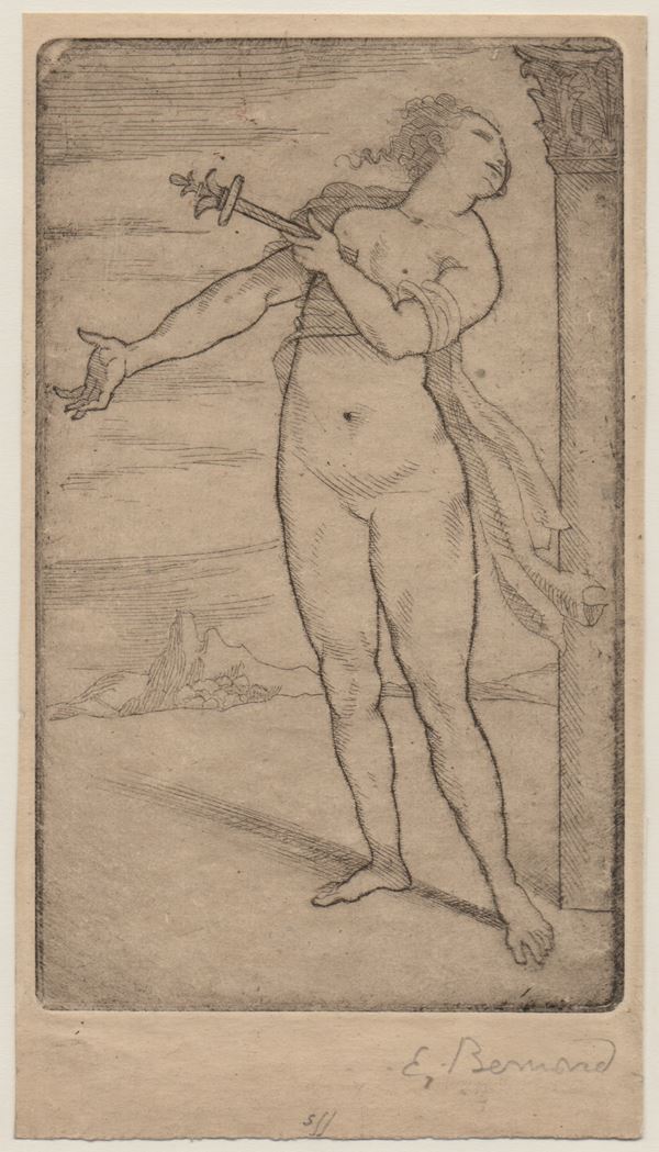 &amp;#201;mile Bernard : Lucrezia  - Auction PRINTS FROM 15th TO 20th CENTURY - Bertolami Fine Art - Casa d'Aste