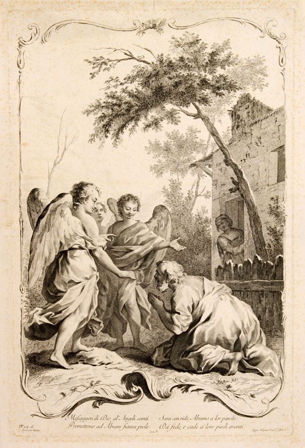 Abramo e i tre Angeli, da Jacopo Amigoni