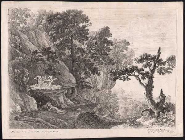 Maddalena penitente nel deserto