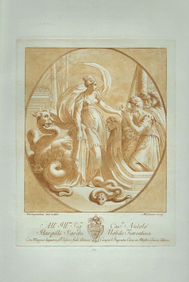 Stefano Mulinari - Circe disseta i compagni di Ulisse (da Parmigianino)