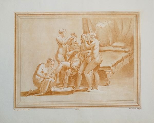 La toilette di Venere, dal Parmigianino