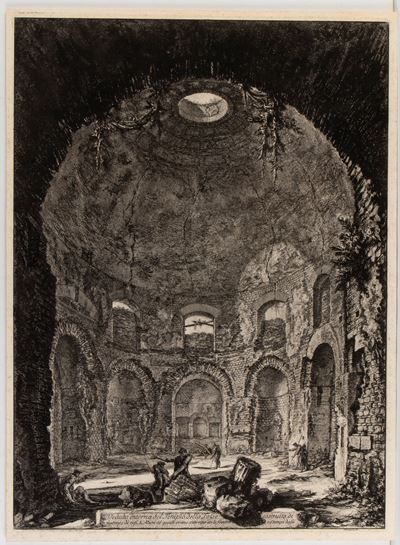 Veduta interna del Tempio della Tosse