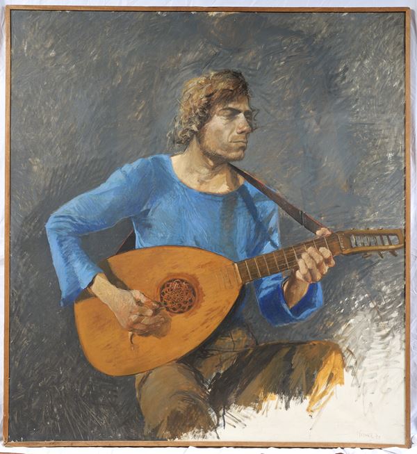 CARL TIMNER - Lute player