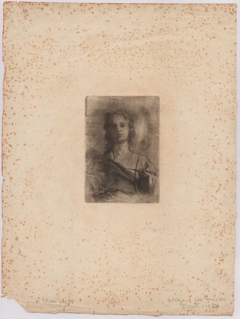 Domenico Morelli - Allegoria dell’Incisione