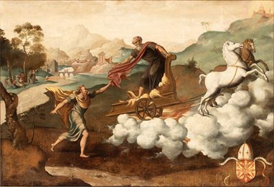Elia sul carro di fuoco