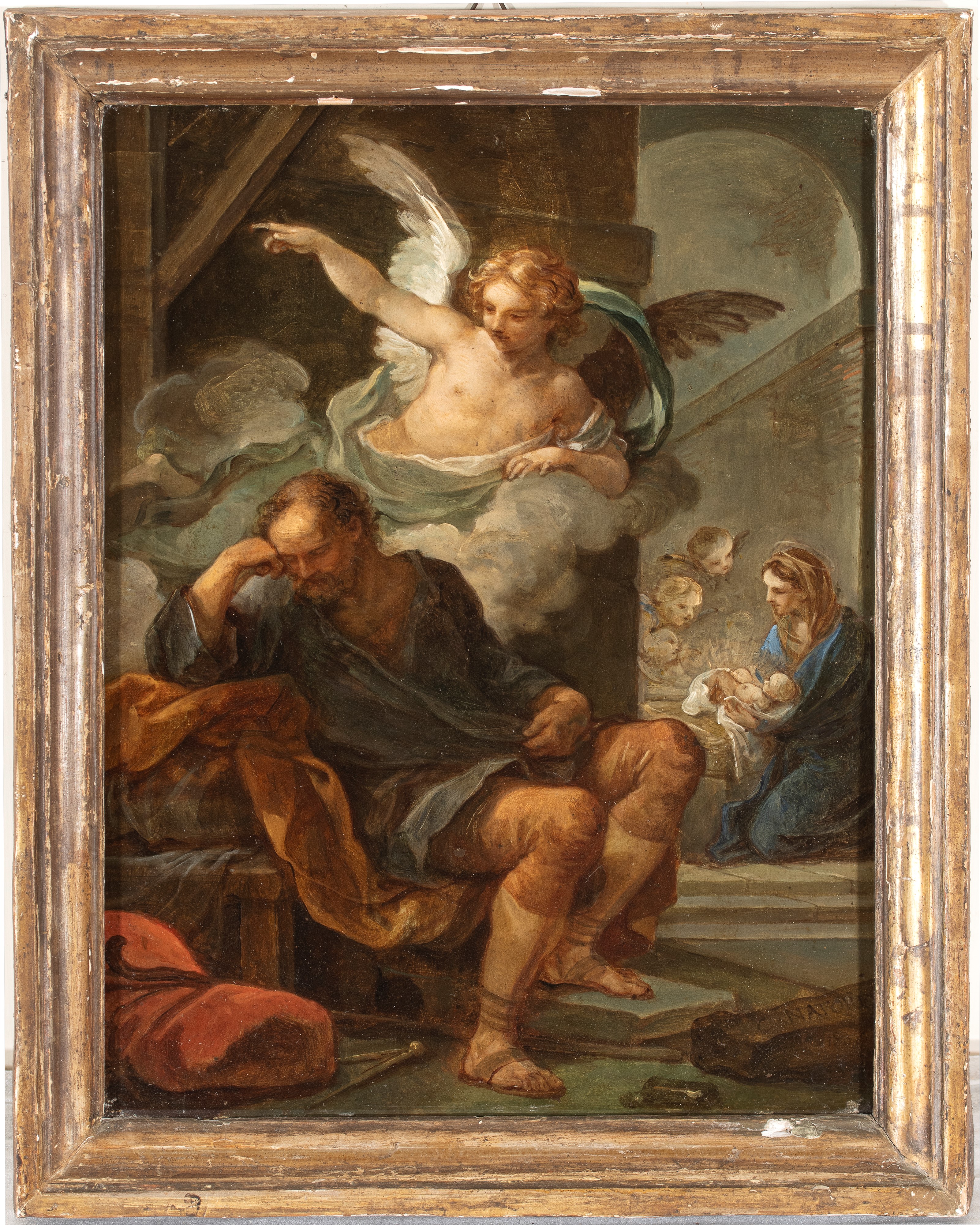 Charles-joseph Natoire - Il sogno di San Giuseppe