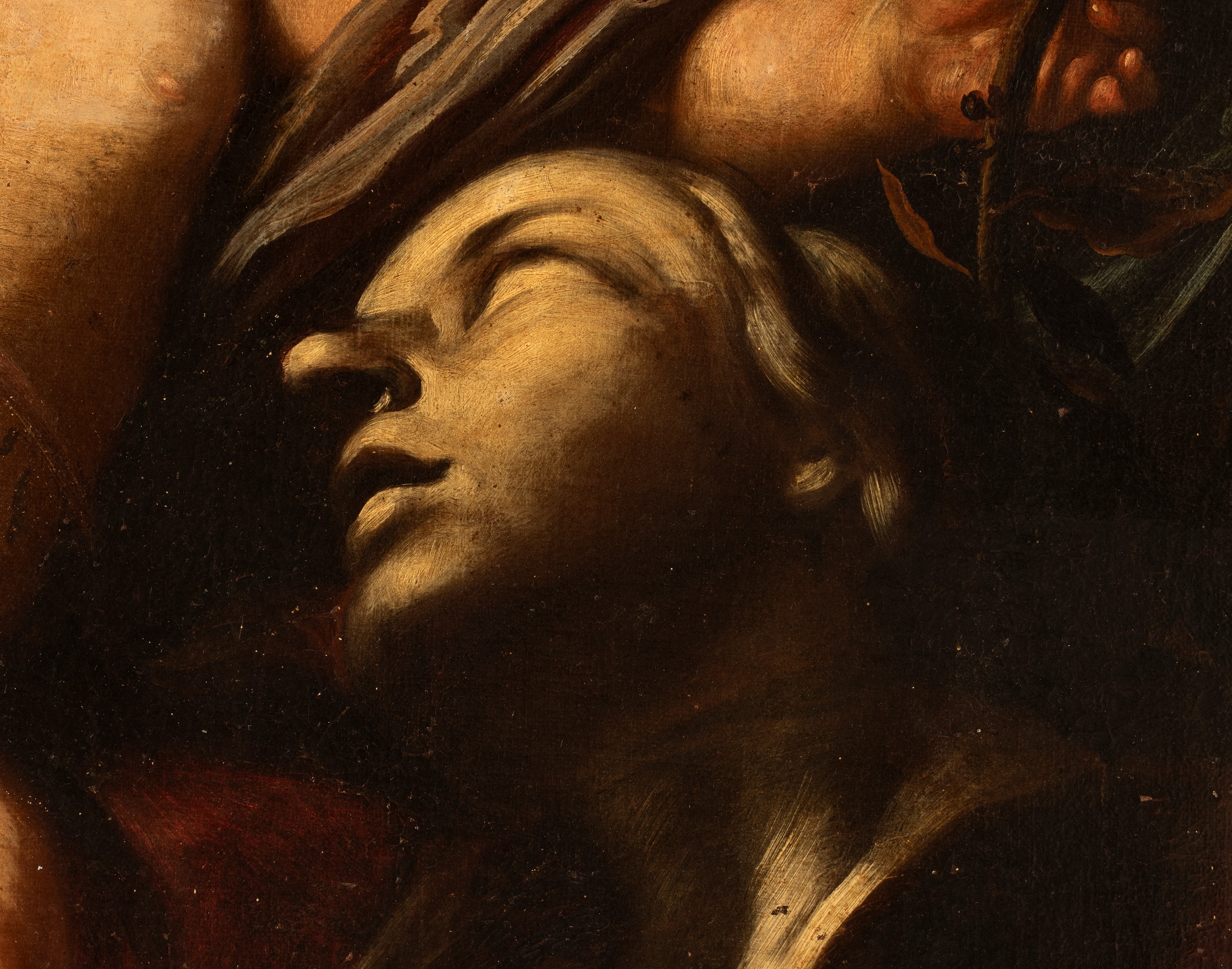 Artista Emiliano, XVII Secolo - Allegoria delle arti figurative, olio su tela