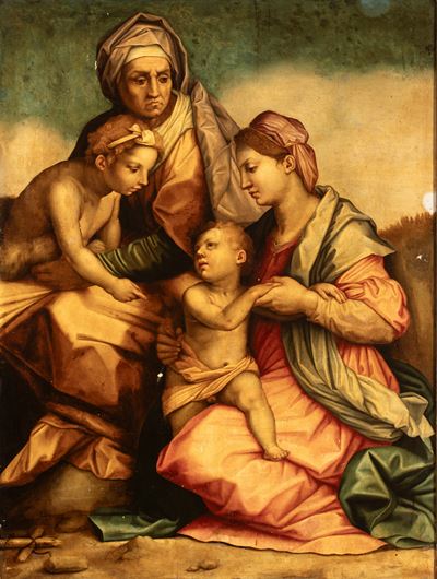 Madonna con Bambino, Santa Elisabetta e San Giovannino