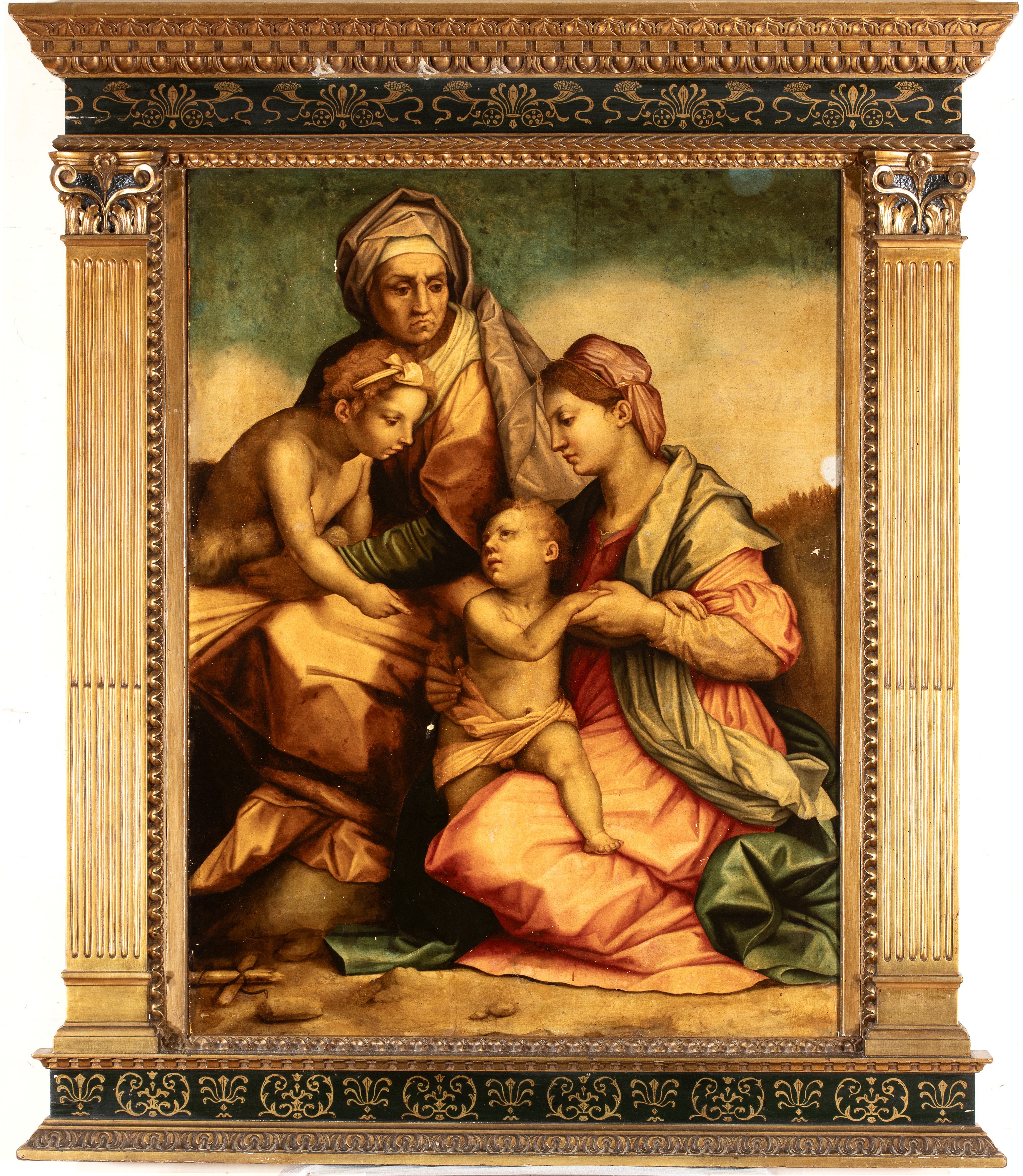Andrea del Sarto - Madonna con Bambino, Santa Elisabetta e San Giovannino