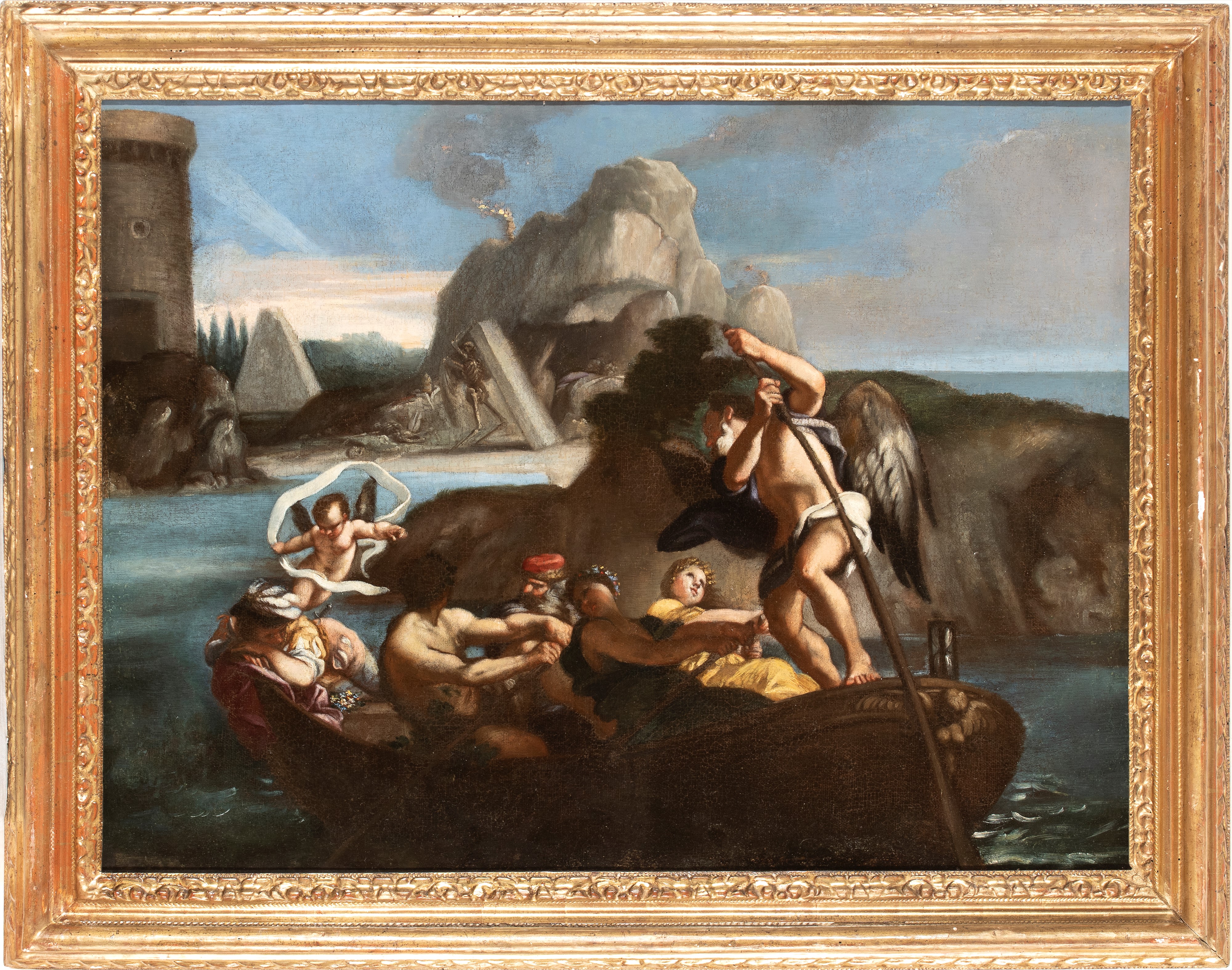 Carlo Maratti - Allegoria del Tempo, olio su tela