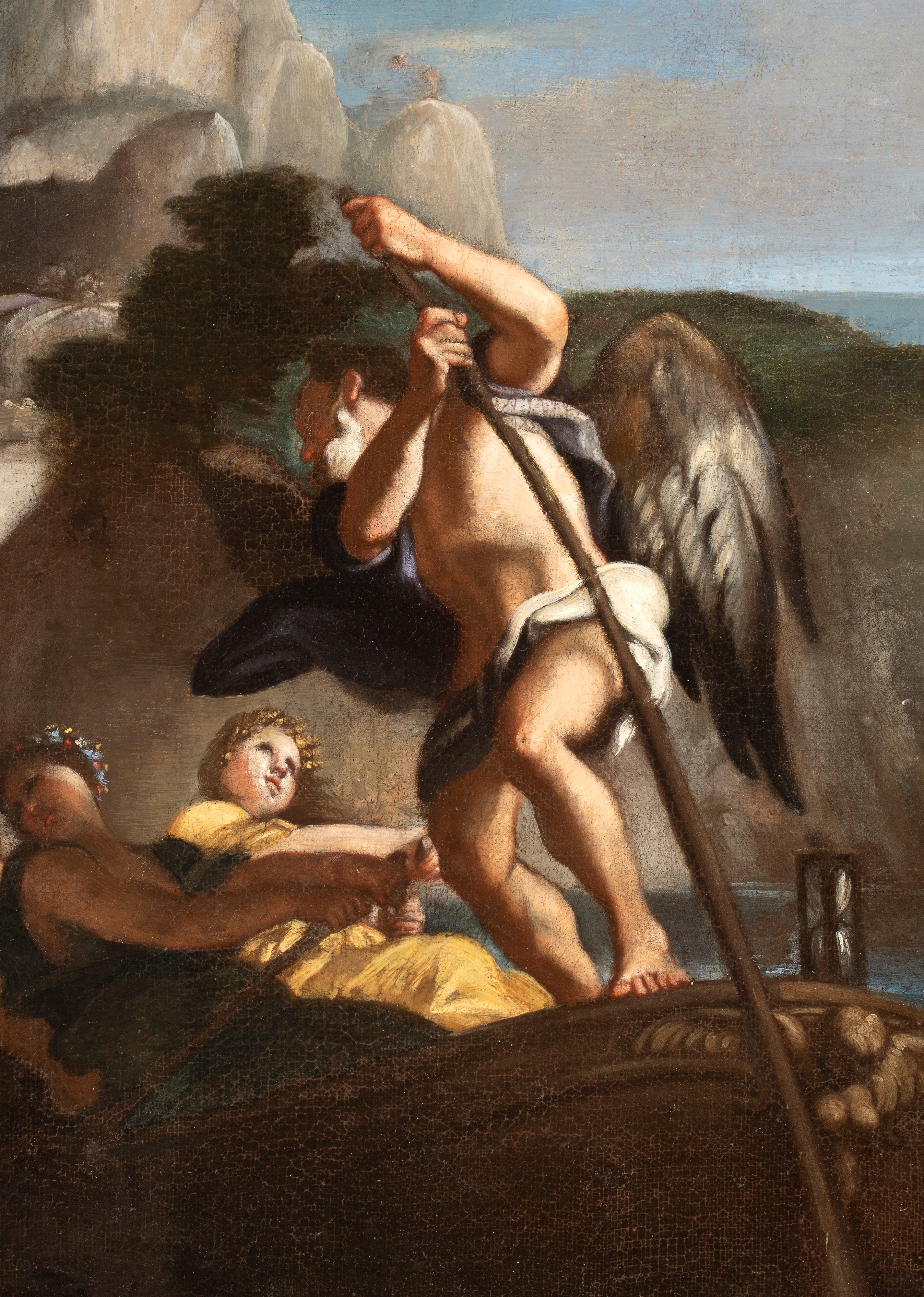 Carlo Maratti - Allegoria del Tempo, olio su tela
