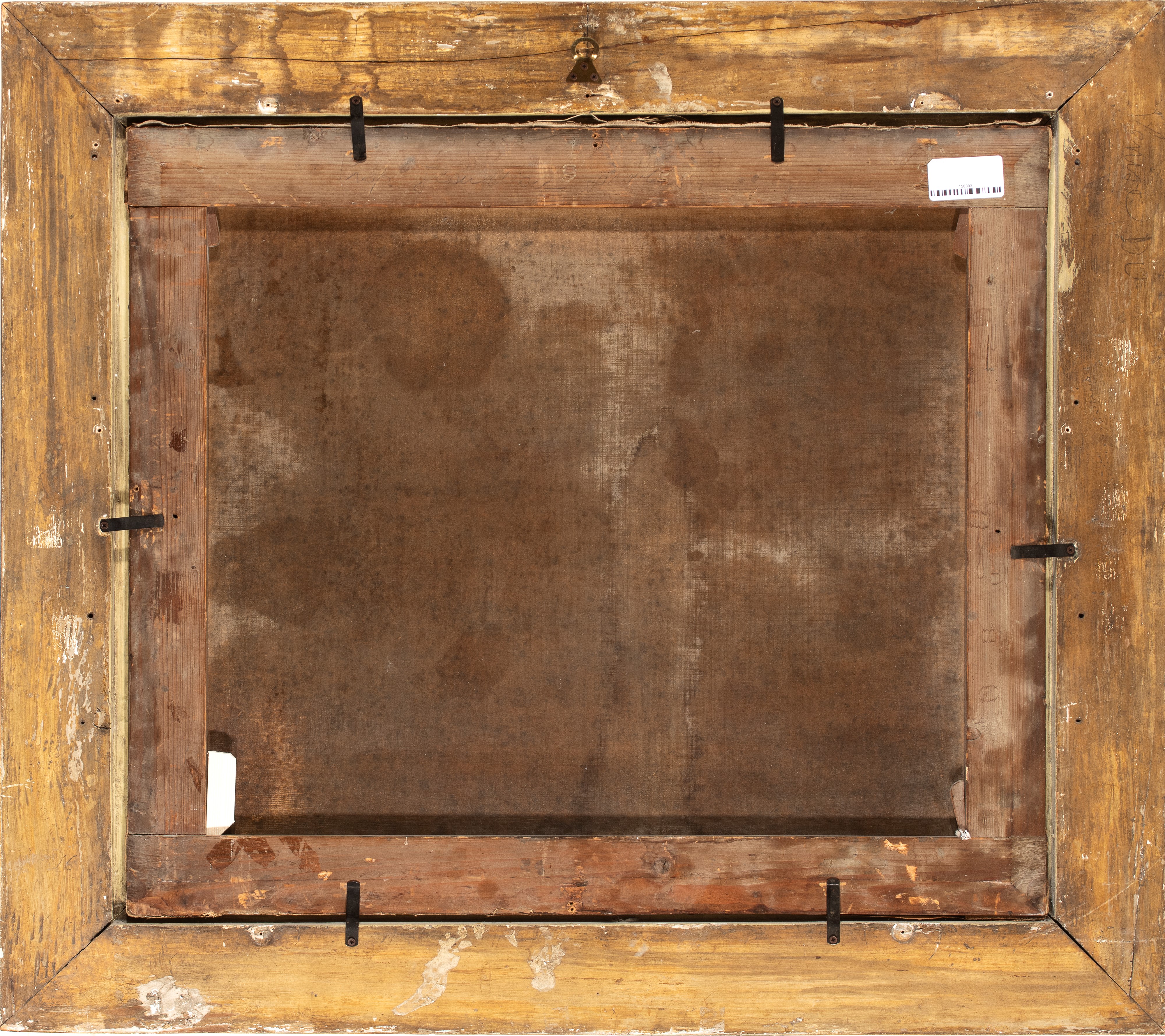 Artista Attivo a Venezia, XVIII Secolo - Capriccio architettonico con figure e scorcio marino, ol...