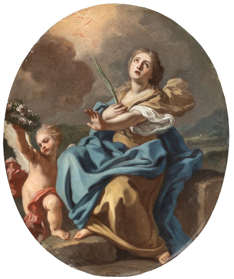 Francesco De Mura - Santa martire (Sant’Irene?)