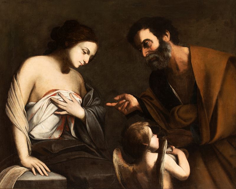 Diana De Rosa - Sant’Agata visitata da San Pietro in carcere
