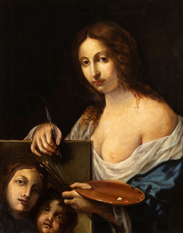 Artista fiorentino, XVII secolo - Allegory of Painting