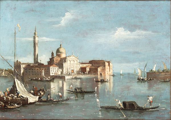 Francesco Guardi - View of the Island of San Giorgio