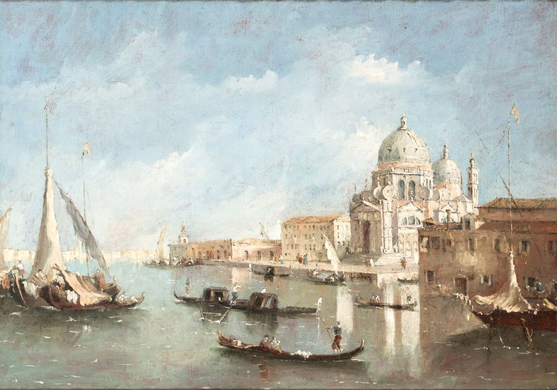 Francesco Guardi - Veduta di Santa Maria della Salute