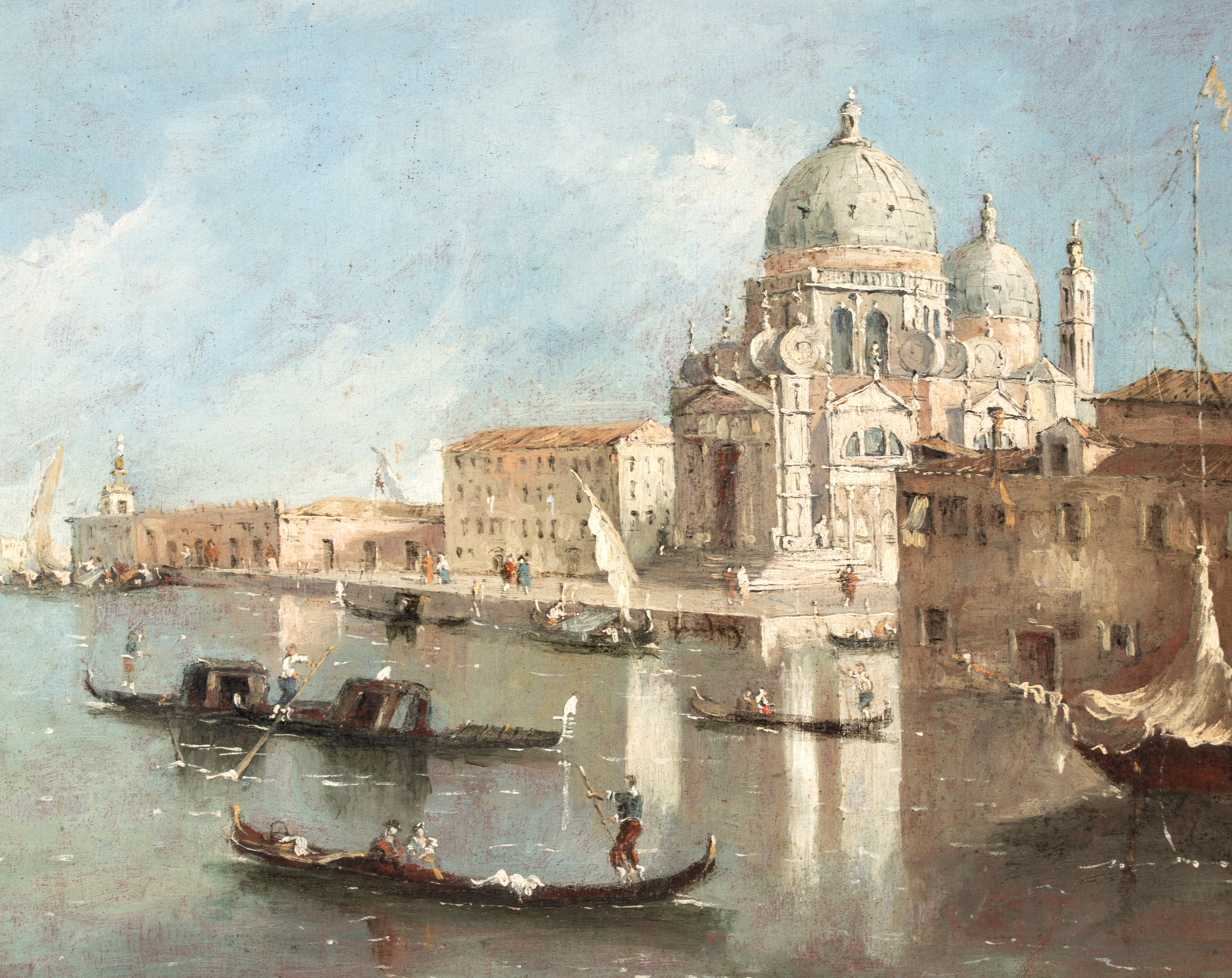 Francesco Guardi - Veduta di Santa Maria della Salute