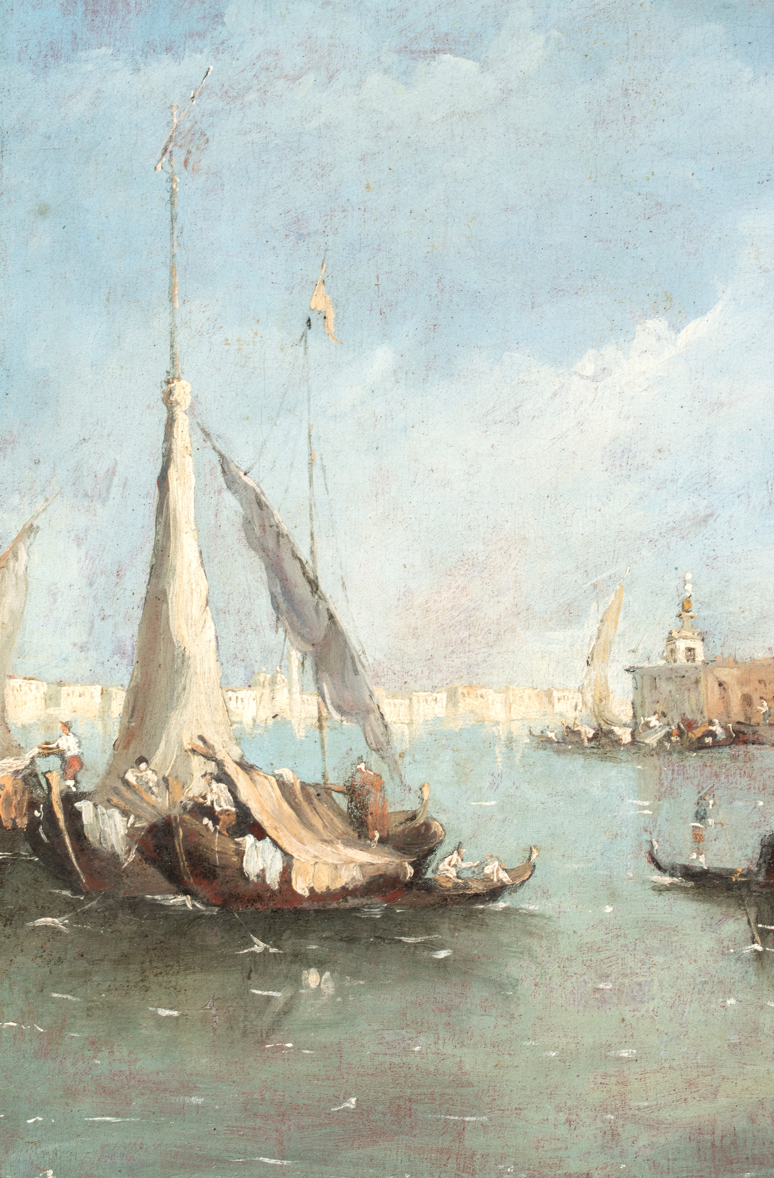 Francesco Guardi - Veduta di Santa Maria della Salute
