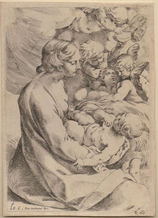 Madonna con Bambino e gli angeli