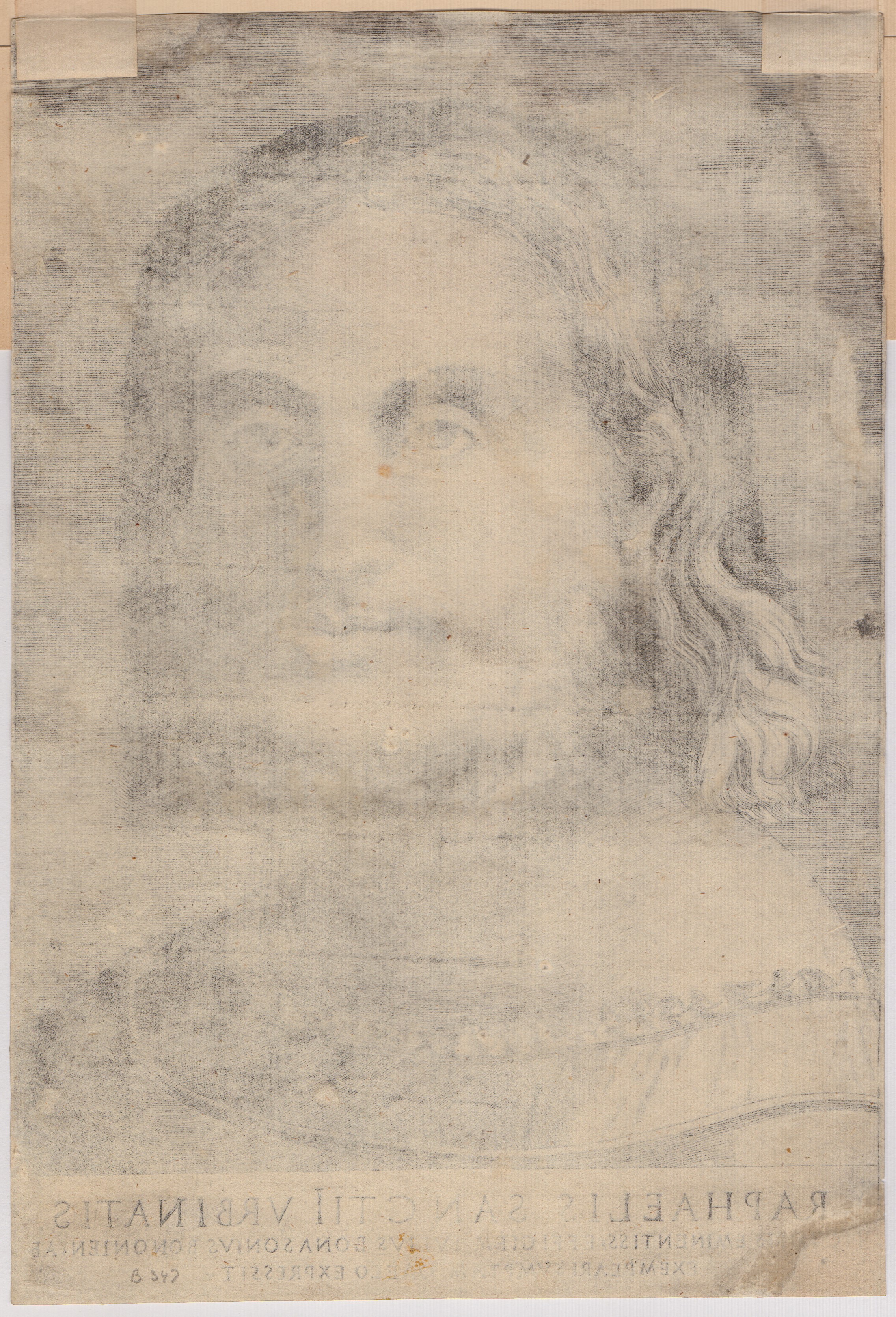 Giulio Bonasone - Raffaello sanciti urbinate (bulino)