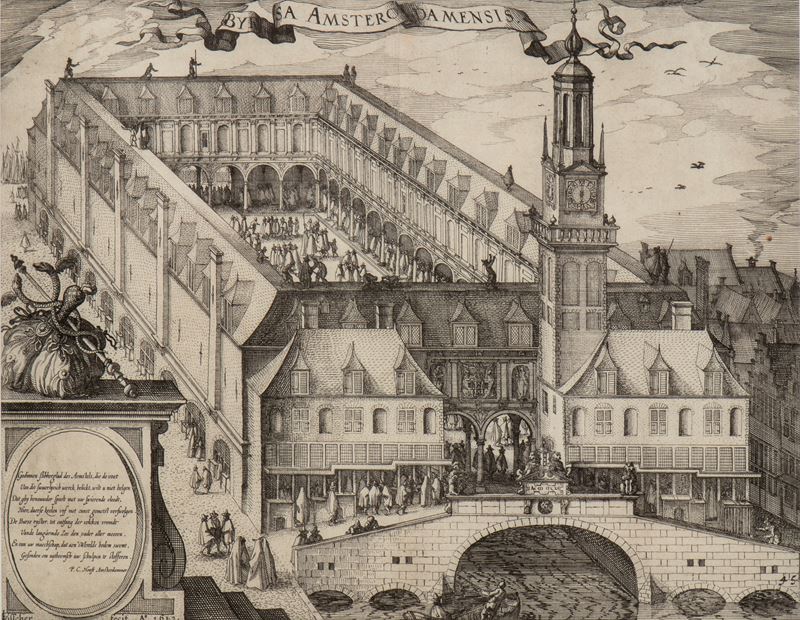 Claes Jansz. Visscher - Byrsa Amsterodamensis