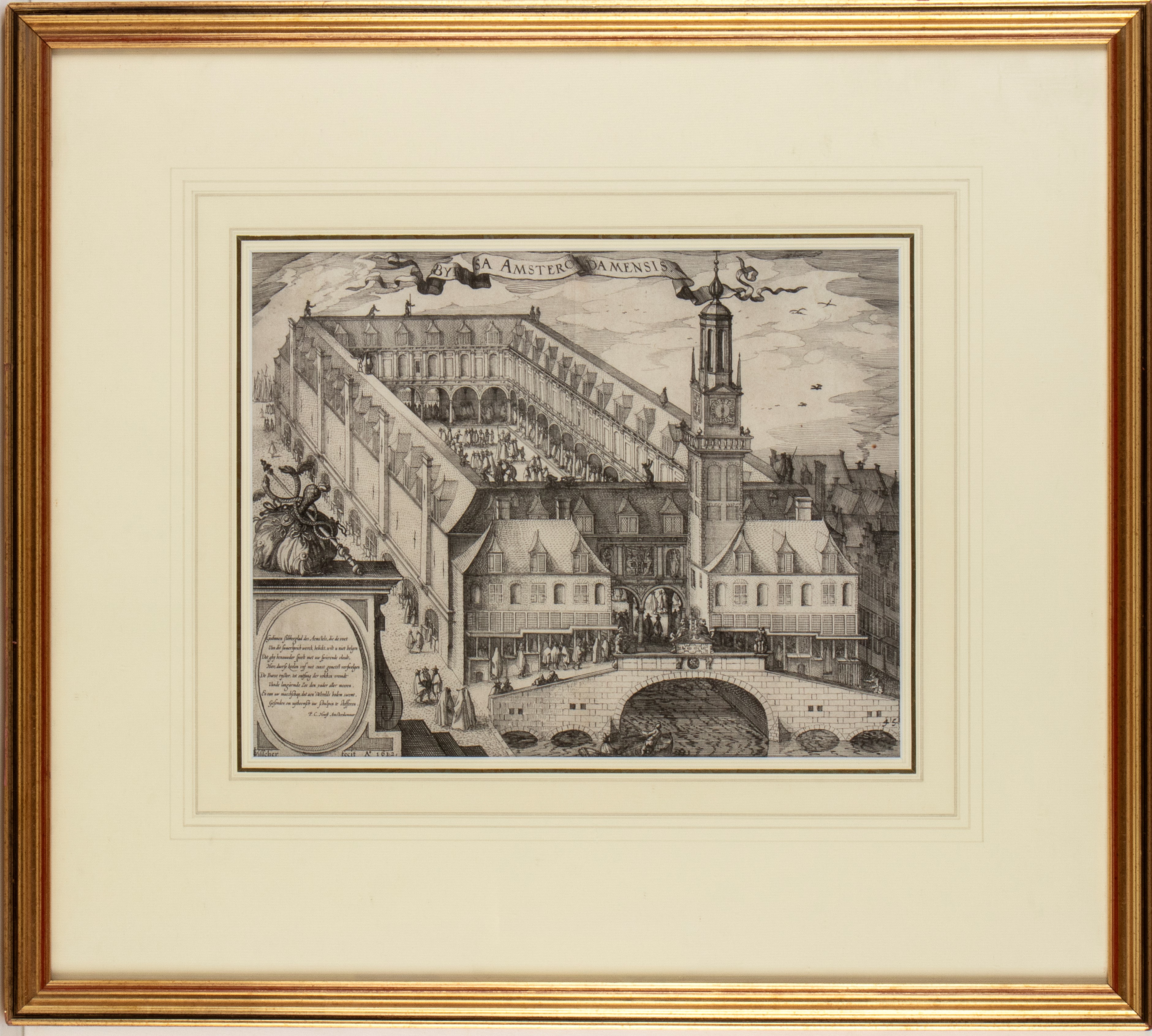 Claes Jansz. Visscher - Byrsa Amsterodamensis