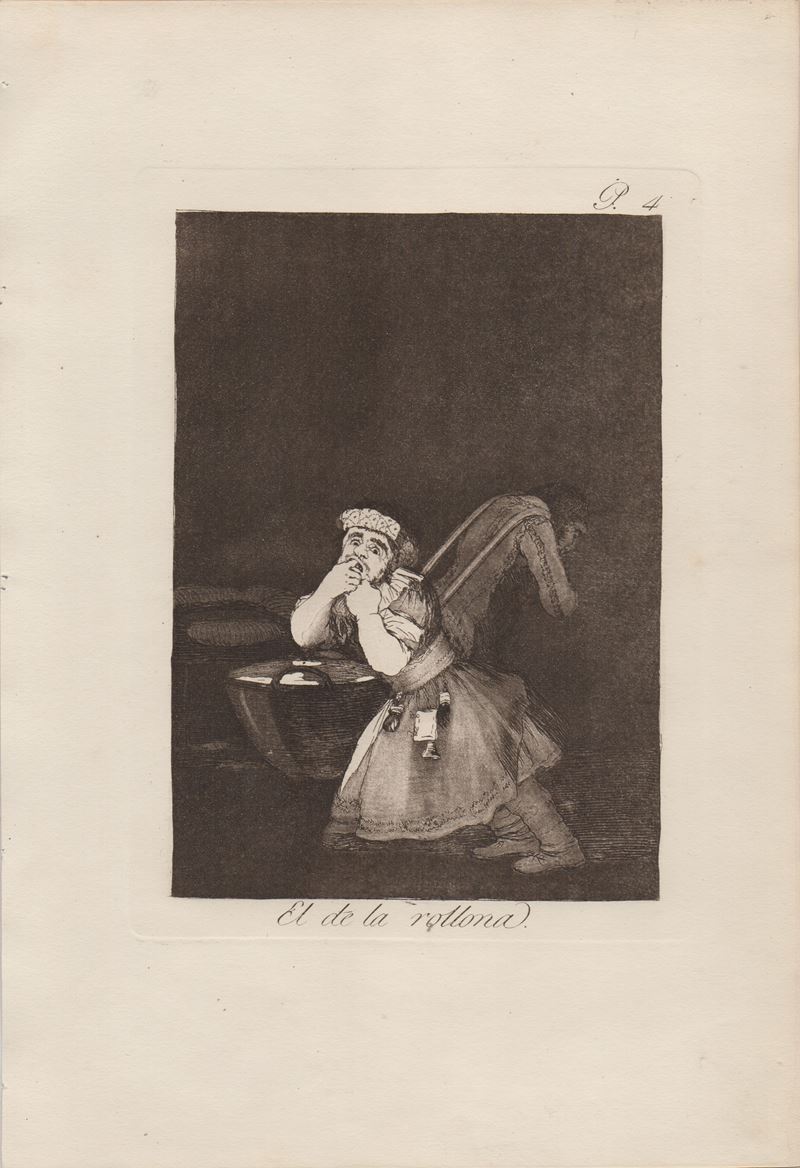 Francisco Goya - Incisioni dalla serie Los Caprichos (cinque opere)