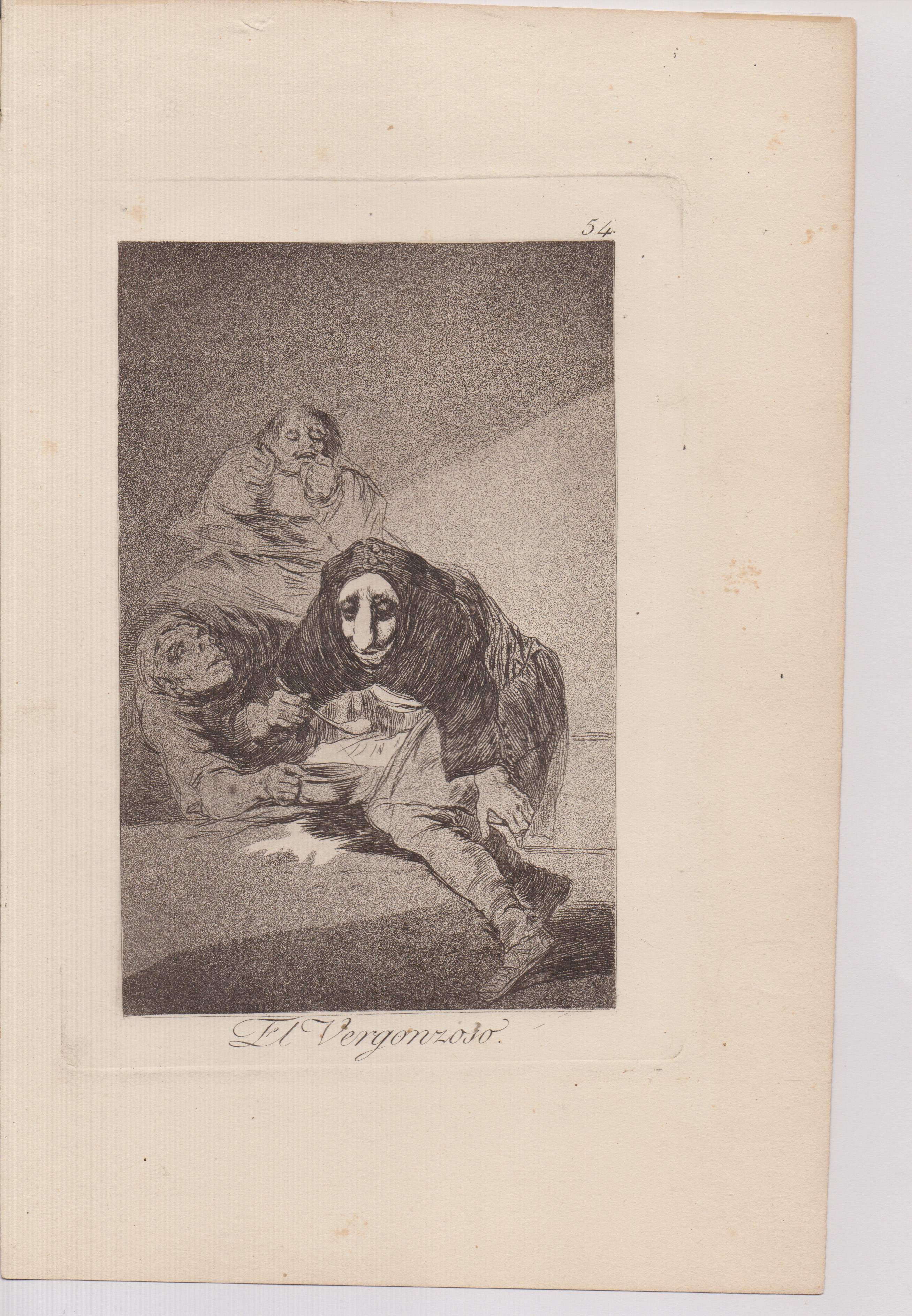 Francisco Goya - Cinque incisioni dalla serie Los Caprichos