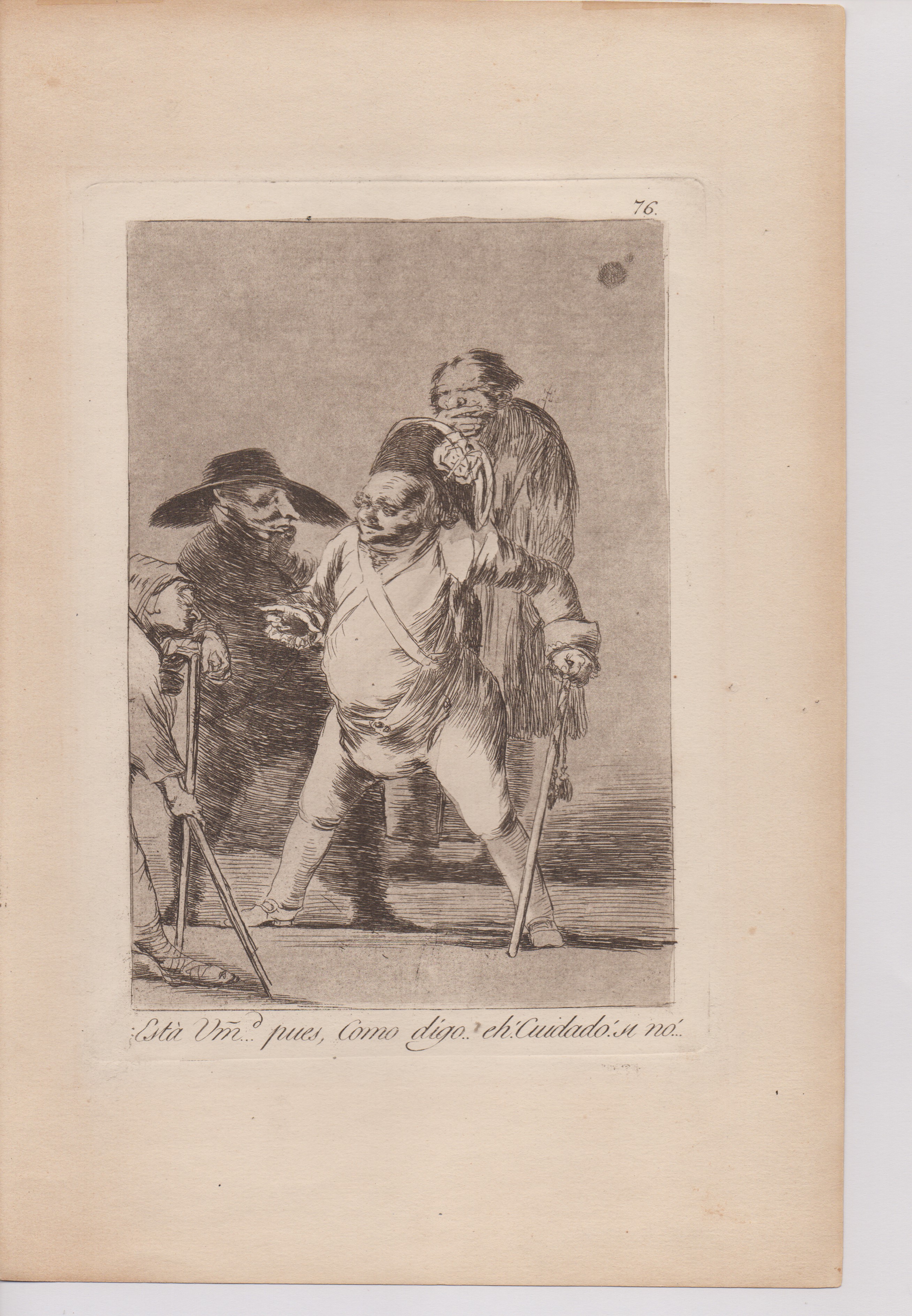 Francisco Goya - Cinque incisioni dalla serie Los Caprichos