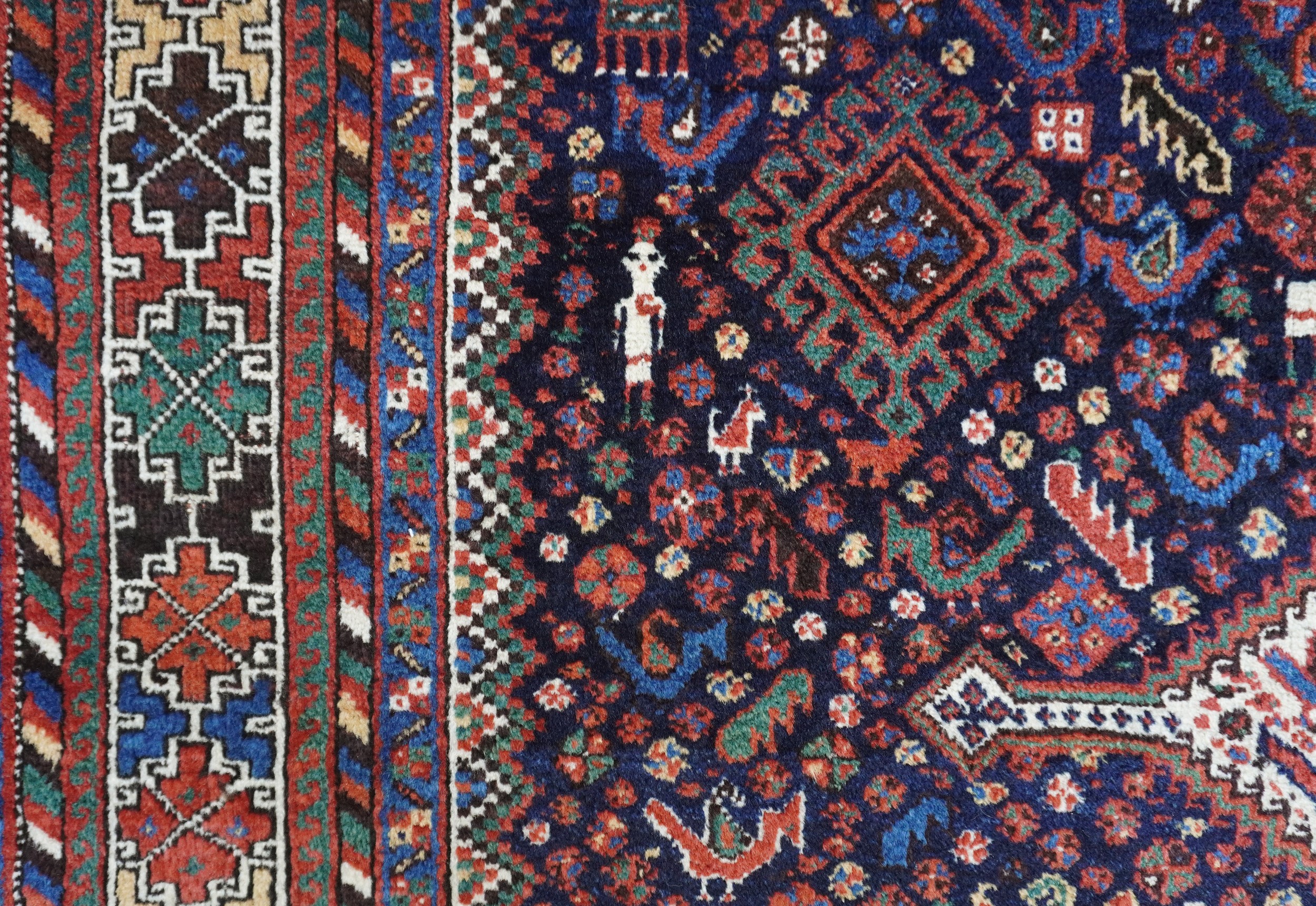 Tappeto Khamseh, Persia meridionale, primi ‘900