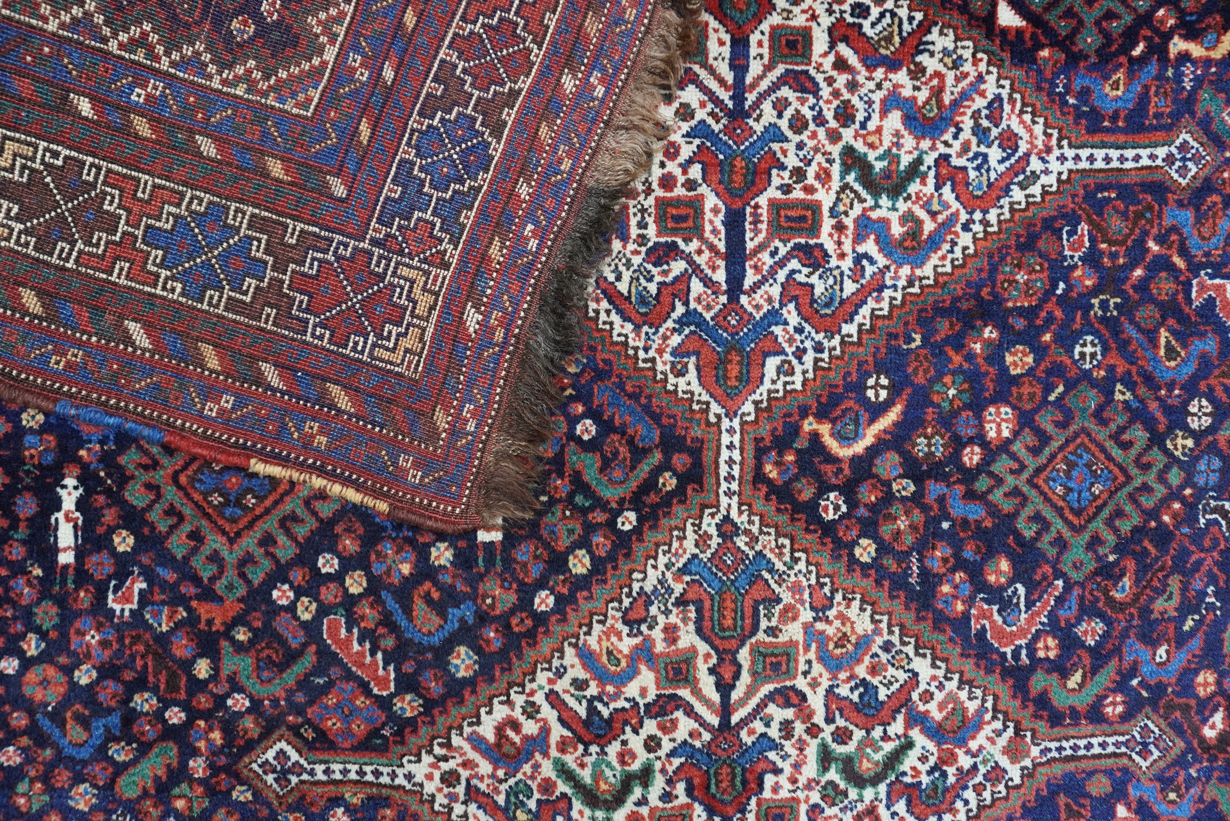 Tappeto Khamseh, Persia meridionale, primi ‘900