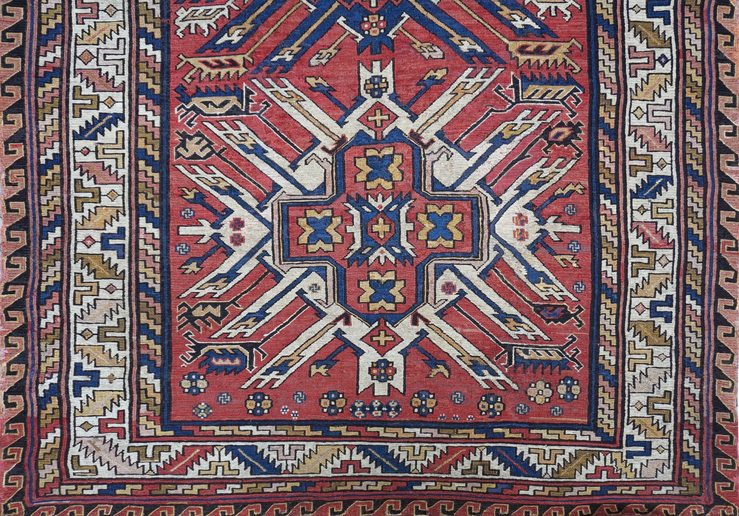 Tappeto Sumakh, “Celaberd”, Caucaso, XIX secolo
