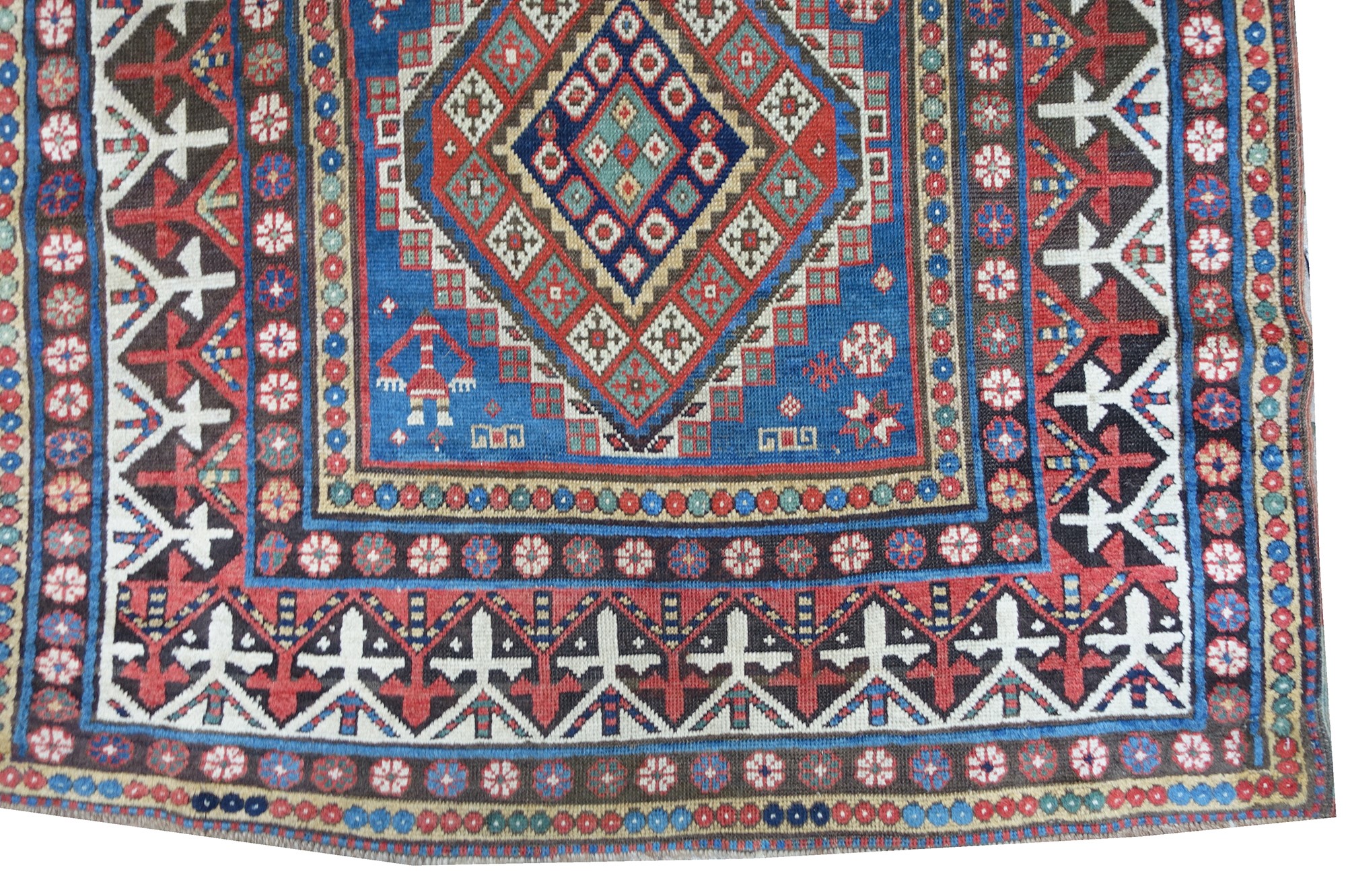 Caucaso, Tappeto Kazak, fine XIX secolo