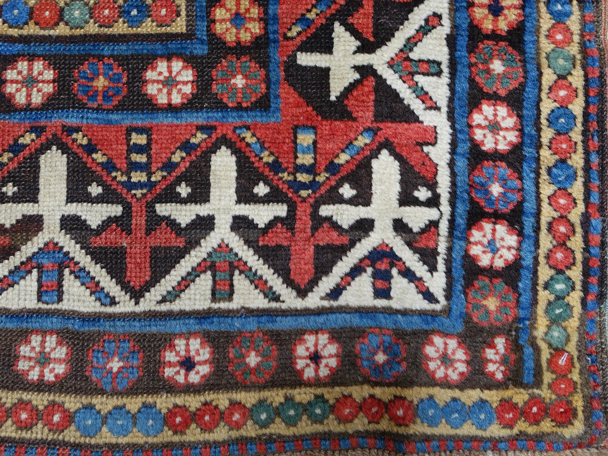 Caucaso, Tappeto Kazak, fine XIX secolo