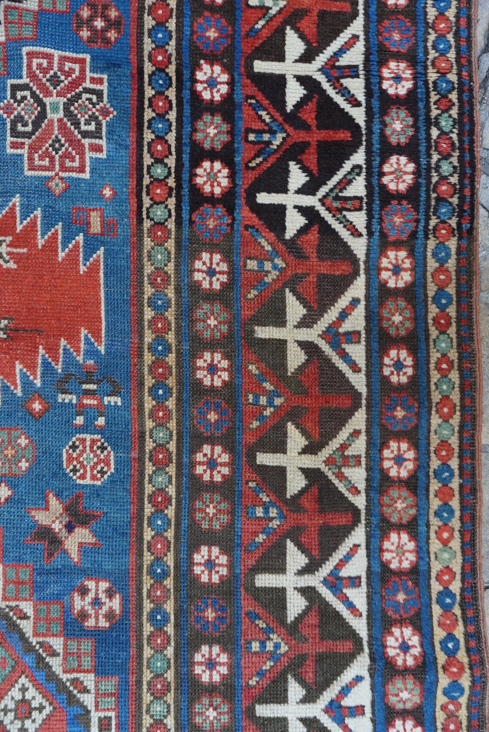 Caucaso, Tappeto Kazak, fine XIX secolo