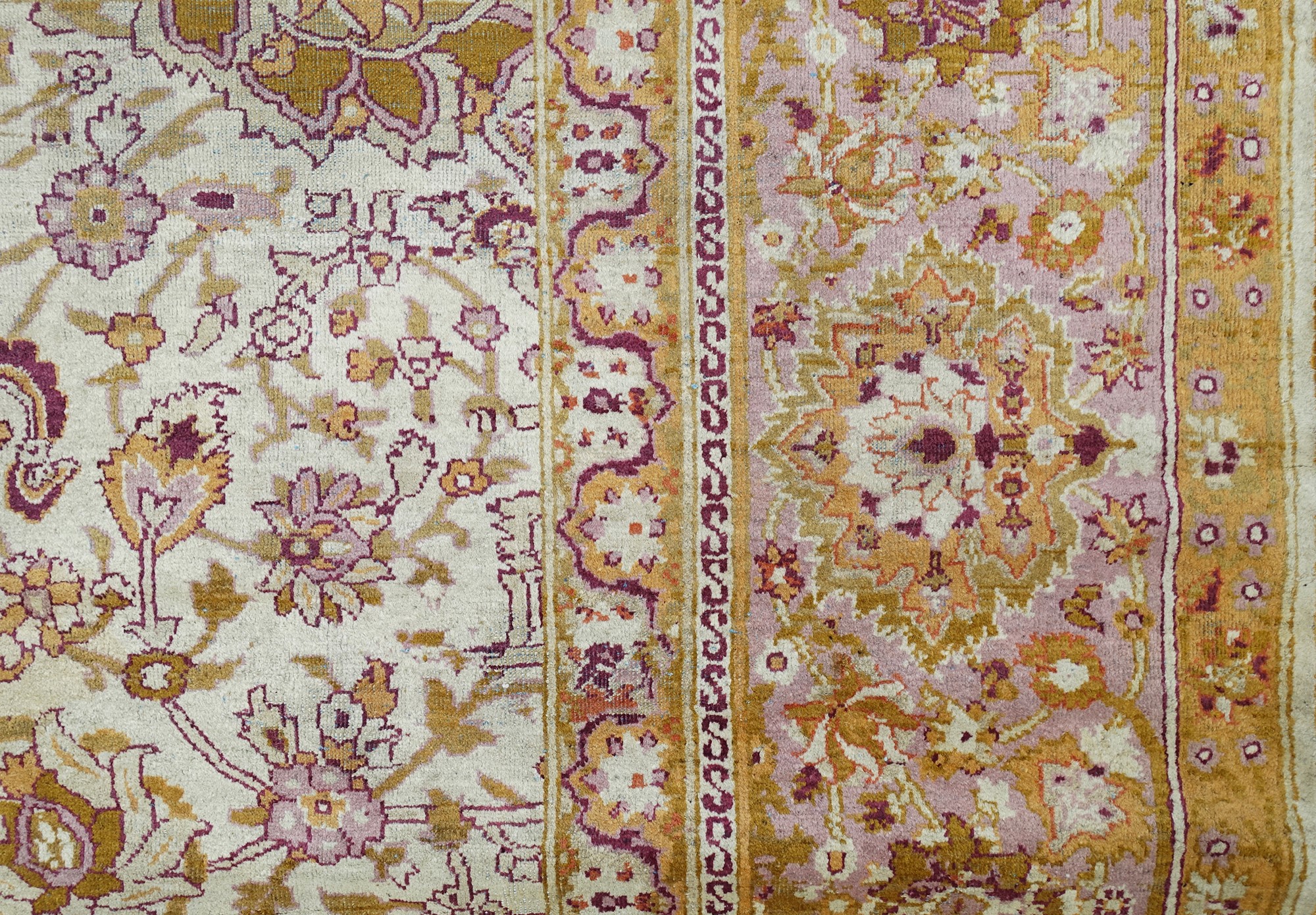 India settentrionale, Tappeto Amritsar antico, XIX secolo