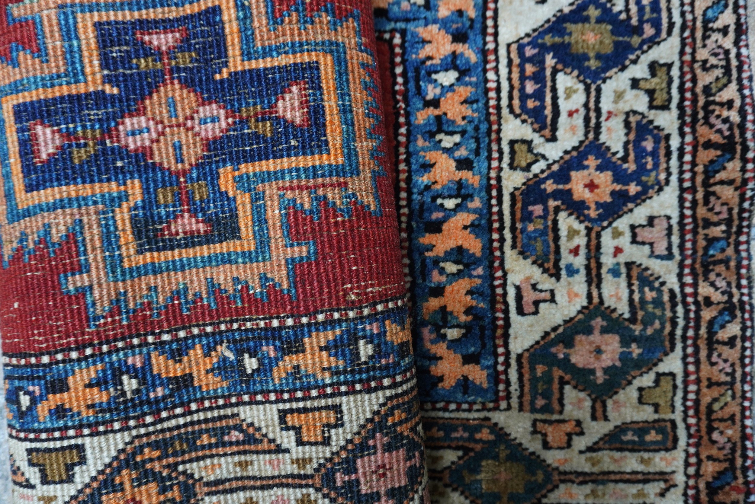 Area di Bidjar (Persia occidentale), Piccolo pannello annodato, 1900 circa
