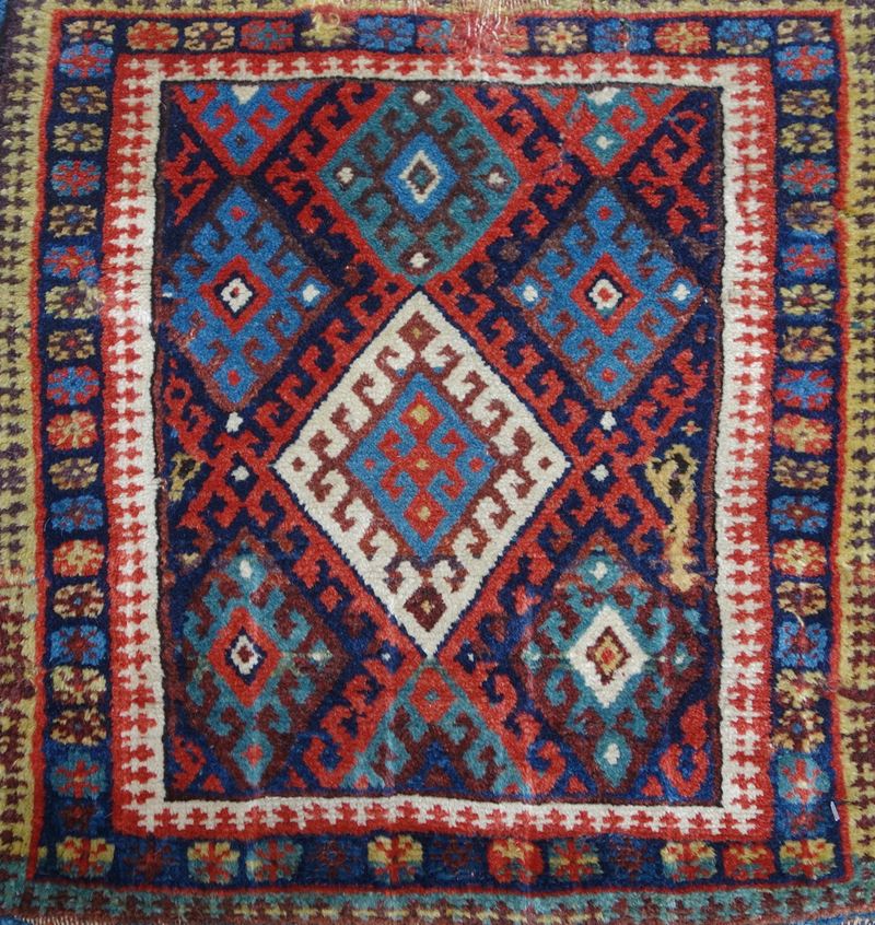 Tappeto Curdi, Persia occidentale, sacca Jaff Khorjin (fronte), fine XIX secolo